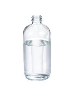 DWK WHEATON® Boston Round Bottle, 16oz, clear, without cap, no liner, case of 60