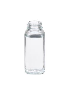 DWK WHEATON® French Square Bottle, 4 oz, No Cap, Case of 120