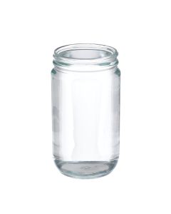 DWK WHEATON® Clear Straight Sided Jar, Without Cap, 32 oz