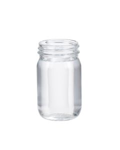 DWK WHEATON® Standard Clear Wide Mouth bottle, 4oz, Without Cap, No Liner