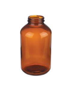 DWK WHEATON® Wide Mouth Type III Amber Packer, 32oz, Without Cap