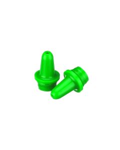 DWK WHEATON® Extended Controlled Dropper Tip, 13mm, Green, Case of 1000