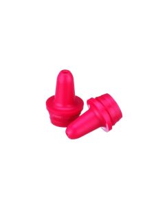DWK WHEATON® Extended Controlled Dropper Tip, 15mm, Red, Case of 1000