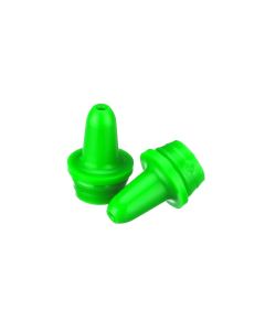 DWK WHEATON® Extended Controlled Dropper Tip, 15mm, Green, Case of 1000