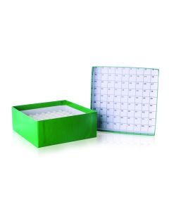 DWK WHEATON® CryoFile® Storage Box, Green