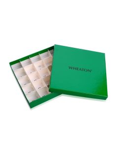 DWK WHEATON® CryoFile® Tissue Storage Box, Green