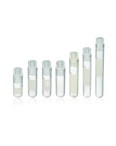 DWK WHEATON® CryoELITE® Cryogenic Vials, Round Bottom, Internal Thread, 2 mL, With Patch, Non-Sterile