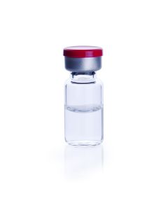 DWK WHEATON® COMPLETEPAK Kit, 2mL Clear Sterile Vial (278), 13mm Ultra Pure Sterile Serum Stopper (285), Sterile Red Seal (285)