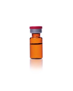 DWK WHEATON® COMPLETEPAK Kit, 2mL Amber Sterile Vial (278), 13mm Ultra Pure Sterile Serum Stopper (285), Sterile Red Seal (285)