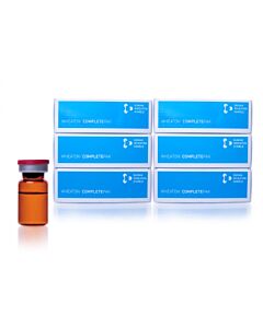 DWK WHEATON® COMPLETEPAK Kit, 10mL Amber Sterile Vial (104), 20mm OmniFlex 3G Sterile Serum Stopper (125), Sterile Red Seal (125)
