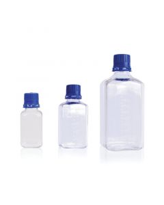 DWK WHEATON® PETG Media Bottle, With PETG Tamper Evident Cap, 2000 mL
