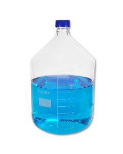 Benchmark Scientific Hybex™ Media Storage Bottle, 10l With Standard (Gl45) green Cap, 1/Ea.
