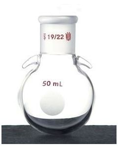 Kemtech Flask Round Bottom 1n Hooks 14/20 5ml
