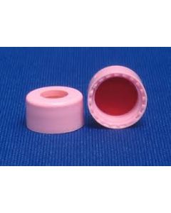 JG Finneran 9mm R.A.M.Ibbed Cap, Pink, Bonded Ptfe/Silicone-lined