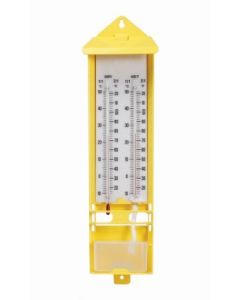 United Scientific Supply Wall Thermometer,Wet Dry