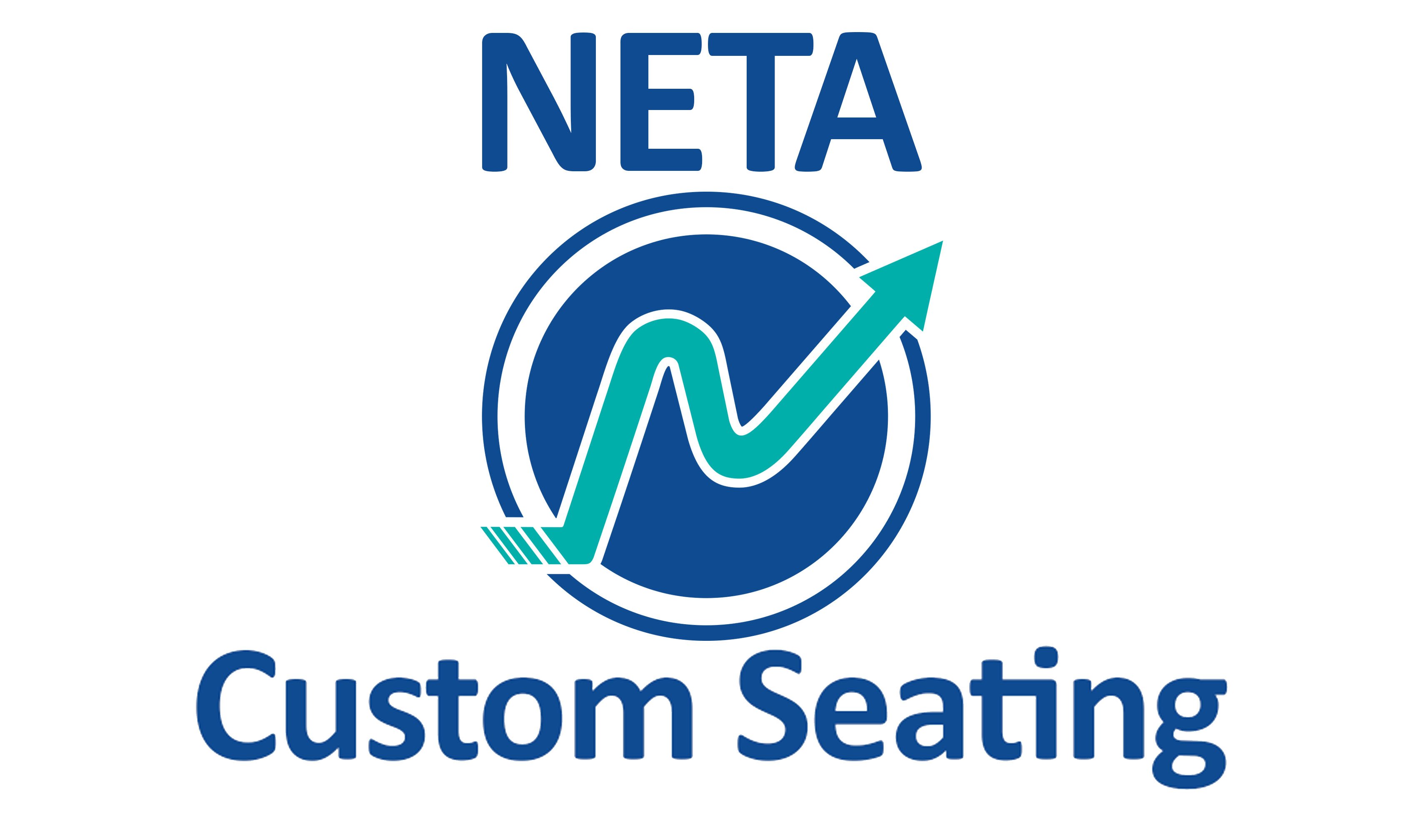 Neta ECOM Vinyl Mini-Stool - Medium Bench Height With Casters In Adobe